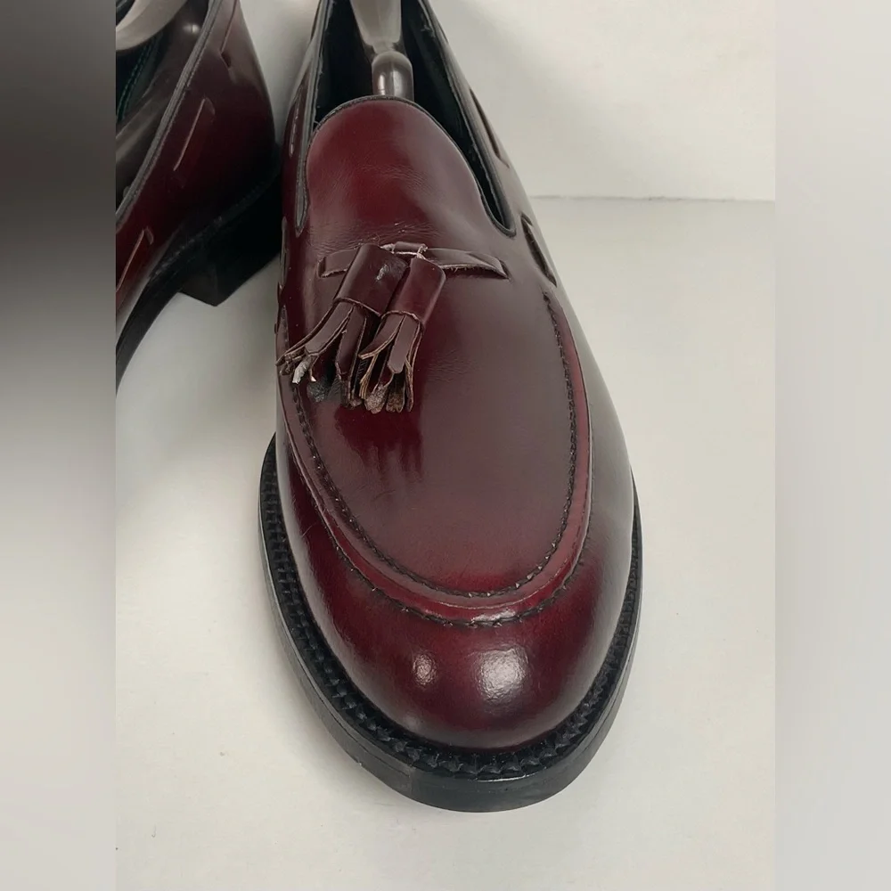 Vintage Florsheim Imperial Tassel Loafers | Tuscany Bordeaux | Men’s 10.5 AA